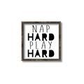 Picture of Nap Hard Play Hard II _GroupedProduct_Square_Mini_ _GroupedProduct_Square_Canvas_Framed_