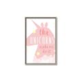Picture of The Unicorns made me _GroupedProduct_Rectangle_Portrait_Mini_ _GroupedProduct_Rectangle_Portrait_Canvas_Framed_