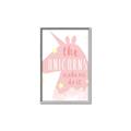 Picture of The Unicorns made me _GroupedProduct_Rectangle_Portrait_Mini_ _GroupedProduct_Rectangle_Portrait_Canvas_Framed_