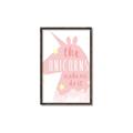 Picture of The Unicorns made me _GroupedProduct_Rectangle_Portrait_Mini_ _GroupedProduct_Rectangle_Portrait_Canvas_Framed_