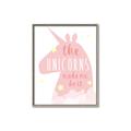 Picture of The Unicorns made me _GroupedProduct_Rectangle_Portrait_Mini_ _GroupedProduct_Rectangle_Portrait_Canvas_Framed_