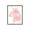Picture of The Unicorns made me _GroupedProduct_Rectangle_Portrait_Mini_ _GroupedProduct_Rectangle_Portrait_Canvas_Framed_