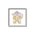 Picture of Baby Triceratops _GroupedProduct_Square_Mini_ _GroupedProduct_Square_Canvas_Framed_