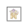 Picture of Baby Triceratops _GroupedProduct_Square_Mini_ _GroupedProduct_Square_Canvas_Framed_