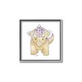Picture of Baby Triceratops _GroupedProduct_Square_Mini_ _GroupedProduct_Square_Canvas_Framed_