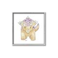 Picture of Baby Triceratops _GroupedProduct_Square_Mini_ _GroupedProduct_Square_Canvas_Framed_