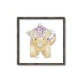 Picture of Baby Triceratops _GroupedProduct_Square_Mini_ _GroupedProduct_Square_Canvas_Framed_