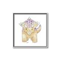 Picture of Baby Triceratops _GroupedProduct_Square_Mini_ _GroupedProduct_Square_Canvas_Framed_