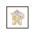 Picture of Baby Triceratops _GroupedProduct_Square_Mini_ _GroupedProduct_Square_Canvas_Framed_