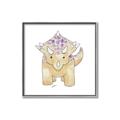 Picture of Baby Triceratops _GroupedProduct_Square_Mini_ _GroupedProduct_Square_Canvas_Framed_