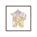 Picture of Baby Triceratops _GroupedProduct_Square_Mini_ _GroupedProduct_Square_Canvas_Framed_