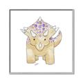 Picture of Baby Triceratops _GroupedProduct_Square_Mini_ _GroupedProduct_Square_Canvas_Framed_