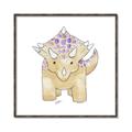 Picture of Baby Triceratops _GroupedProduct_Square_Mini_ _GroupedProduct_Square_Canvas_Framed_