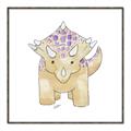 Picture of Baby Triceratops _GroupedProduct_Square_Mini_ _GroupedProduct_Square_Canvas_Framed_