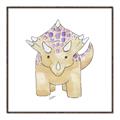 Picture of Baby Triceratops _GroupedProduct_Square_Mini_ _GroupedProduct_Square_Canvas_Framed_