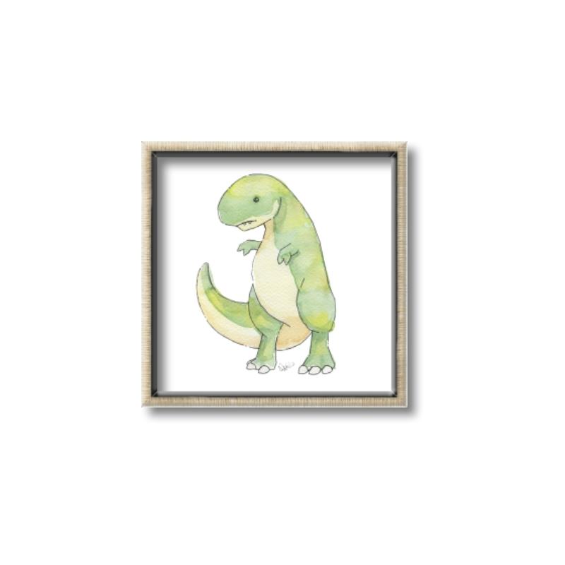 Picture of Baby Rex _GroupedProduct_Square_Mini_ _GroupedProduct_Square_Canvas_Framed_