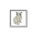 Picture of Baby Raccoon _GroupedProduct_Square_Mini_ _GroupedProduct_Square_Canvas_Framed_