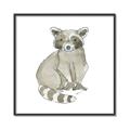 Picture of Baby Raccoon _GroupedProduct_Square_Mini_ _GroupedProduct_Square_Canvas_Framed_