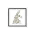 Picture of Baby Rabbit _GroupedProduct_Square_Mini_ _GroupedProduct_Square_Canvas_Framed_