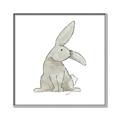 Picture of Baby Rabbit _GroupedProduct_Square_Mini_ _GroupedProduct_Square_Canvas_Framed_