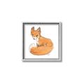 Picture of Baby Fox _GroupedProduct_Square_Mini_ _GroupedProduct_Square_Canvas_Framed_