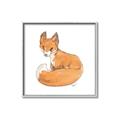 Picture of Baby Fox _GroupedProduct_Square_Mini_ _GroupedProduct_Square_Canvas_Framed_