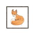Picture of Baby Fox _GroupedProduct_Square_Mini_ _GroupedProduct_Square_Canvas_Framed_