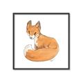 Picture of Baby Fox _GroupedProduct_Square_Mini_ _GroupedProduct_Square_Canvas_Framed_