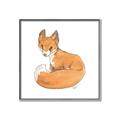 Picture of Baby Fox _GroupedProduct_Square_Mini_ _GroupedProduct_Square_Canvas_Framed_