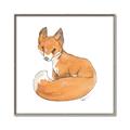 Picture of Baby Fox _GroupedProduct_Square_Mini_ _GroupedProduct_Square_Canvas_Framed_