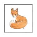 Picture of Baby Fox _GroupedProduct_Square_Mini_ _GroupedProduct_Square_Canvas_Framed_