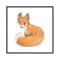 Picture of Baby Fox _GroupedProduct_Square_Mini_ _GroupedProduct_Square_Canvas_Framed_