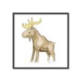 Picture of Baby moose _GroupedProduct_Square_Mini_ _GroupedProduct_Square_Canvas_Framed_