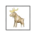 Picture of Baby moose _GroupedProduct_Square_Mini_ _GroupedProduct_Square_Canvas_Framed_