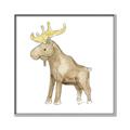 Picture of Baby moose _GroupedProduct_Square_Mini_ _GroupedProduct_Square_Canvas_Framed_