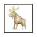 Picture of Baby moose _GroupedProduct_Square_Mini_ _GroupedProduct_Square_Canvas_Framed_
