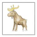 Picture of Baby moose _GroupedProduct_Square_Mini_ _GroupedProduct_Square_Canvas_Framed_