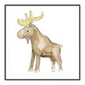 Picture of Baby moose _GroupedProduct_Square_Mini_ _GroupedProduct_Square_Canvas_Framed_