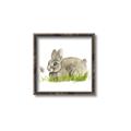 Picture of Bunny in grass _GroupedProduct_Square_Mini_ _GroupedProduct_Square_Canvas_Framed_