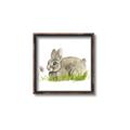 Picture of Bunny in grass _GroupedProduct_Square_Mini_ _GroupedProduct_Square_Canvas_Framed_