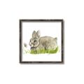 Picture of Bunny in grass _GroupedProduct_Square_Mini_ _GroupedProduct_Square_Canvas_Framed_