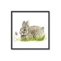 Picture of Bunny in grass _GroupedProduct_Square_Mini_ _GroupedProduct_Square_Canvas_Framed_