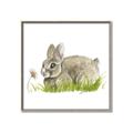 Picture of Bunny in grass _GroupedProduct_Square_Mini_ _GroupedProduct_Square_Canvas_Framed_