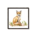 Picture of Fox in grass _GroupedProduct_Square_Mini_ _GroupedProduct_Square_Canvas_Framed_