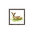 Picture of Deer in grass _GroupedProduct_Square_Mini_ _GroupedProduct_Square_Canvas_Framed_