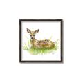 Picture of Deer in grass _GroupedProduct_Square_Mini_ _GroupedProduct_Square_Canvas_Framed_