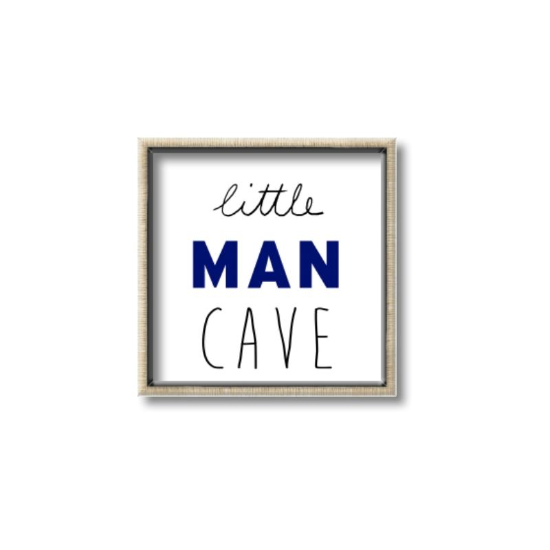 Picture of Little Man Cave _GroupedProduct_Square_Mini_ _GroupedProduct_Square_Canvas_Framed_
