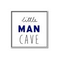 Picture of Little Man Cave _GroupedProduct_Square_Mini_ _GroupedProduct_Square_Canvas_Framed_