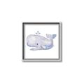 Picture of Purple Whale _GroupedProduct_Square_Mini_ _GroupedProduct_Square_Canvas_Framed_