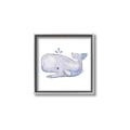 Picture of Purple Whale _GroupedProduct_Square_Mini_ _GroupedProduct_Square_Canvas_Framed_
